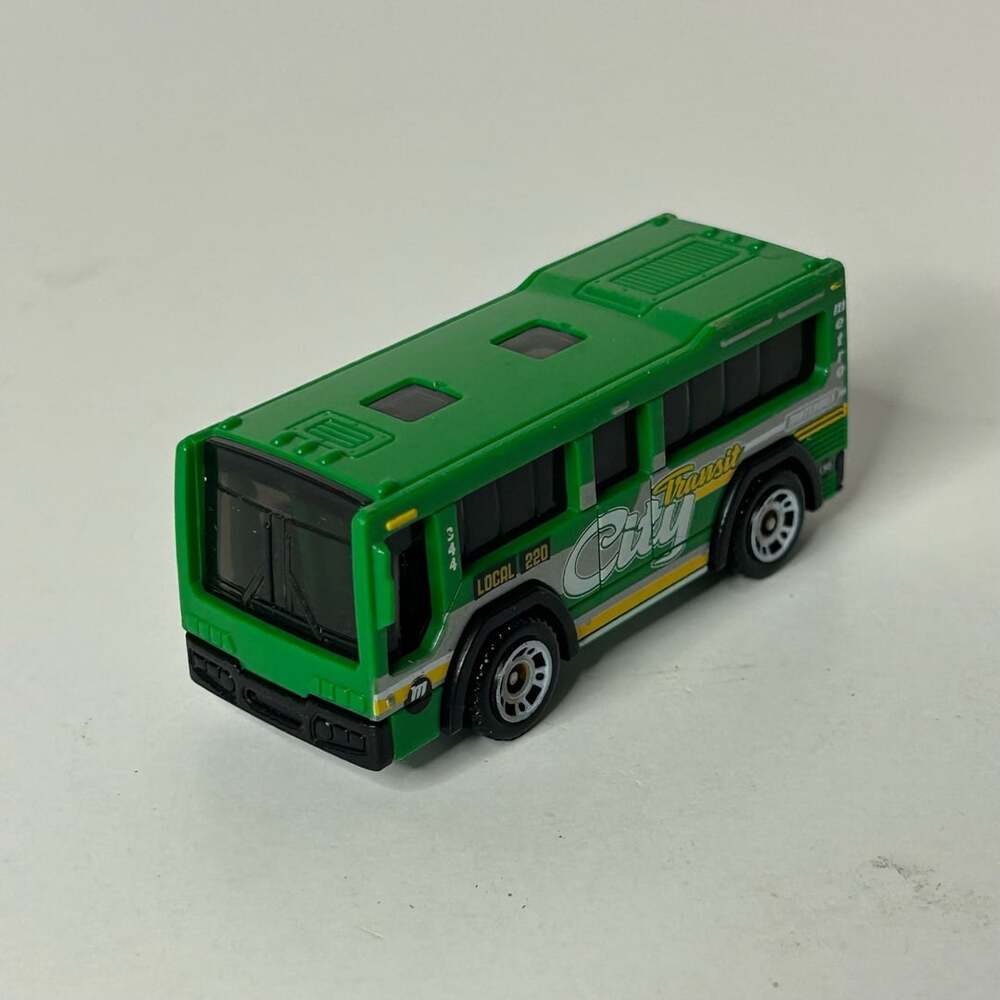 Matchbox City Bus MBX Transit Green Diecast Toy Vehicle